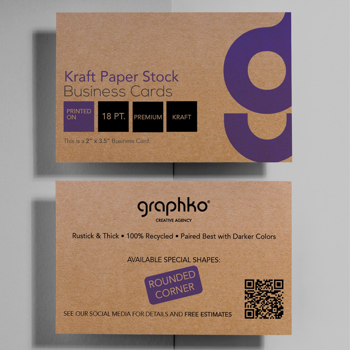 Kraft | Premium Business Cards
