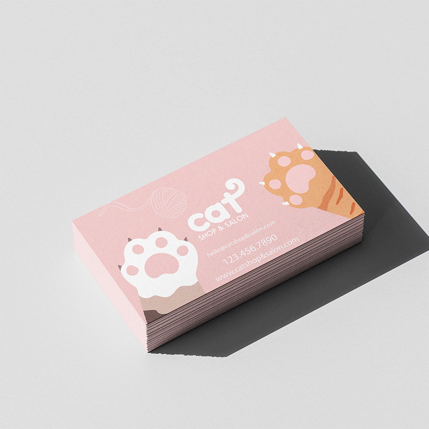 Business Cards | Horizontal | 14 pt Cardstock | Uncoated