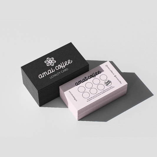 Business Cards | Horizontal | 14 pt Cardstock | Uncoated